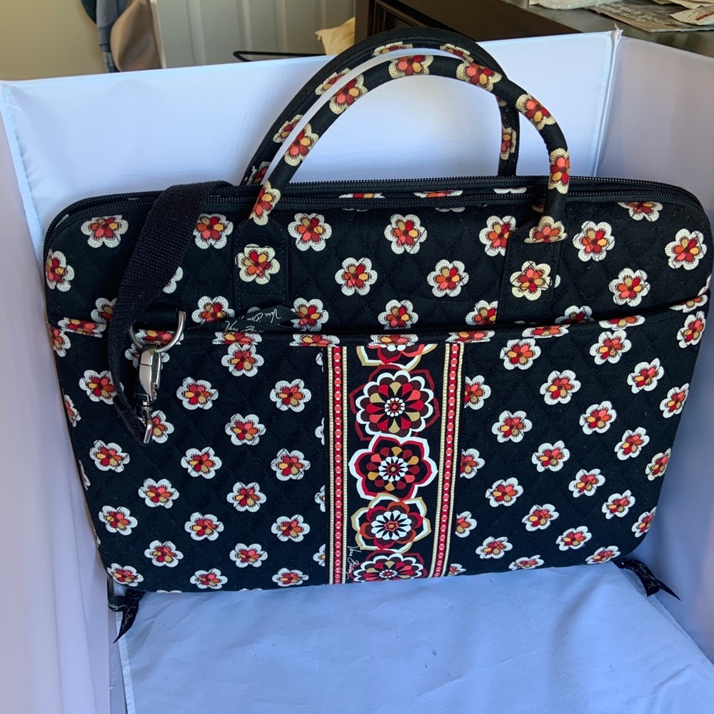 Vera Bradley Crossbody Hard Shell Laptop Bag